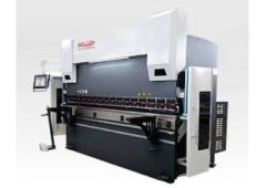 How does a CNC hydraulic press brake improve efficiency in metal bending?