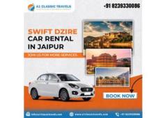 Best Maruti Suzuki Swift Dzire Car Rental in Jaipur