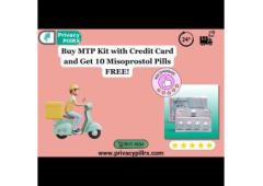 Buy MTP Kit with Credit Card and Get 10 Misoprostol Pills FREE!